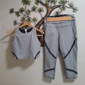 Calvin klein leggings with crop top performance